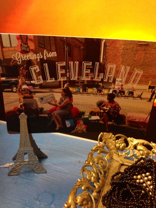 "Cleveland: The Paris of America!" - Albert (One of my Moms gifts to him)