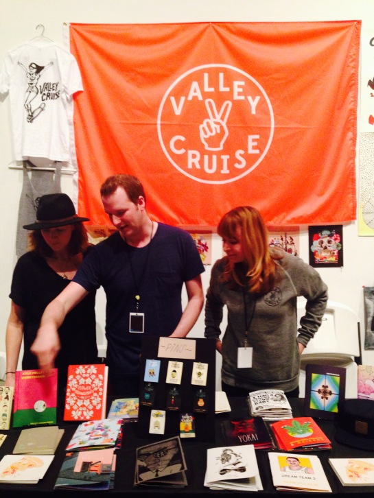 So impressed by the turnout for Valley Cruise Press at the LA Art Book Fair. 