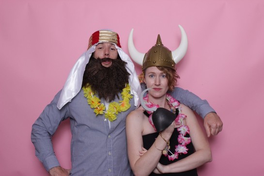 Our friend send us a couple photo booth photos from her wedding and this one is my favorite!